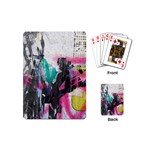 Graffiti Grunge Playing Cards Single Design (Mini)