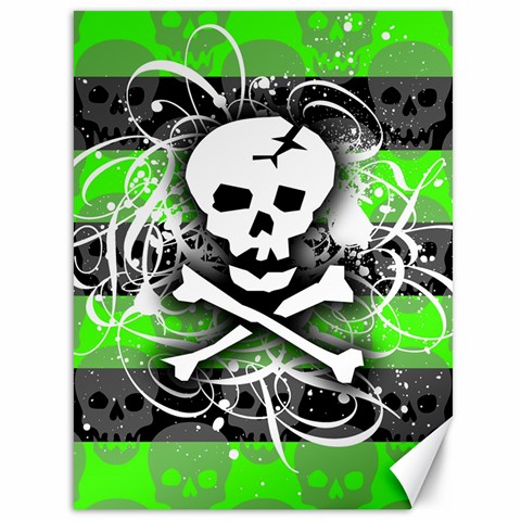 Deathrock Skull Canvas 36  x 48  from ZippyPress 35.26 x46.15  Canvas - 1