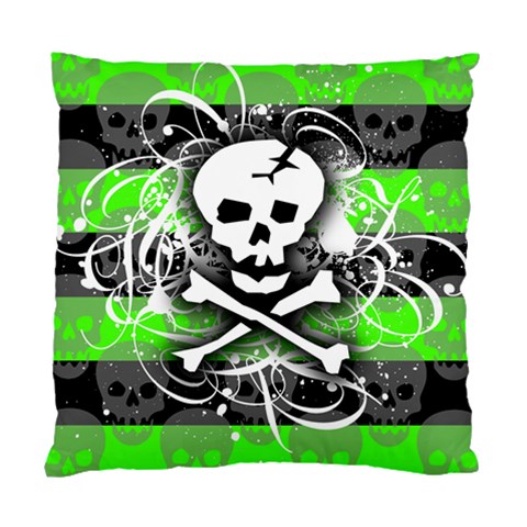 Deathrock Skull Standard Cushion Case (One Side) from ZippyPress Front