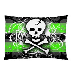 Deathrock Skull Pillow Case (Two Sides) from ZippyPress Front