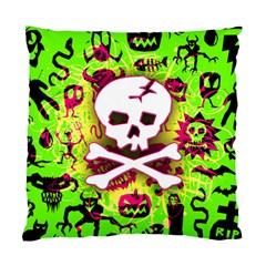 Deathrock Skull & Crossbones Standard Cushion Case (Two Sides) from ZippyPress Front