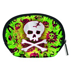 Deathrock Skull & Crossbones Accessory Pouch (Medium) from ZippyPress Back