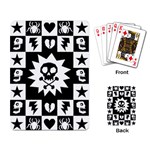 Gothic Punk Skull Playing Cards Single Design (Rectangle)