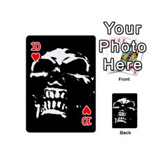 Morbid Skull Playing Cards 54 Designs (Mini) from ZippyPress Front - Heart10