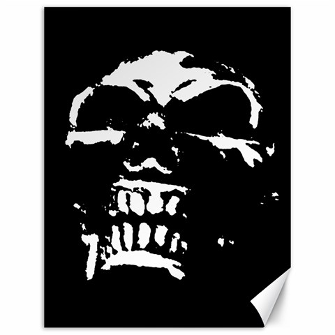 Morbid Skull Canvas 12  x 16  from ZippyPress 11.86 x15.41  Canvas - 1