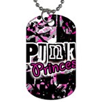 Punk Princess Dog Tag (One Side)