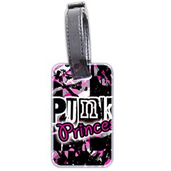 Punk Princess Luggage Tag (two sides) from ZippyPress Back