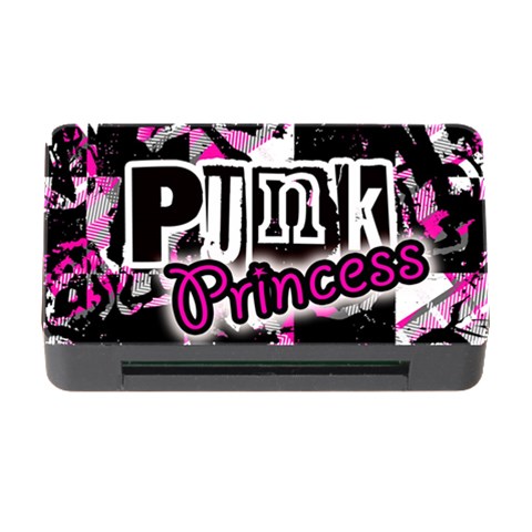 Punk Princess Memory Card Reader with CF from ZippyPress Front