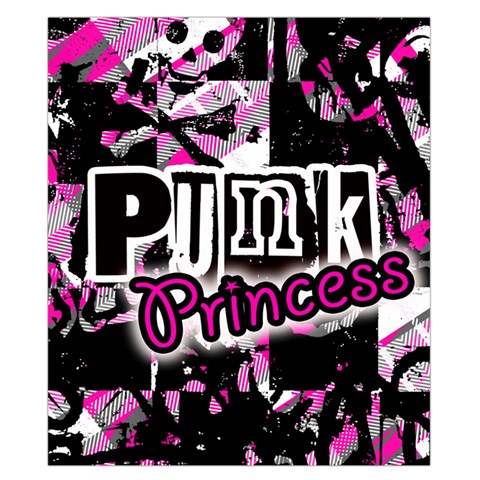Punk Princess Duvet Cover Double Side (California King Size) from ZippyPress Back