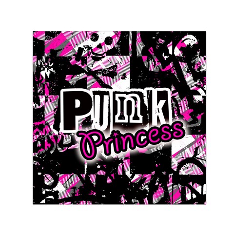 Punk Princess Small Satin Scarf (Square) from ZippyPress Front