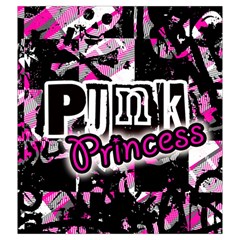 Punk Princess Drawstring Pouch (XXL) from ZippyPress Back