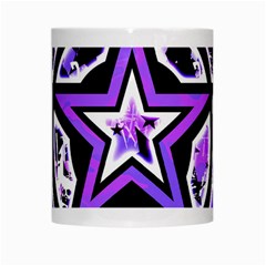 Purple Star White Mug from ZippyPress Center