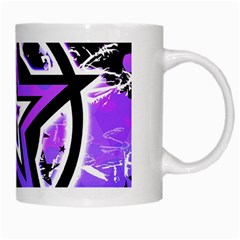 Purple Star White Mug from ZippyPress Right