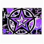 Purple Star Postcard 4 x 6  (Pkg of 10)