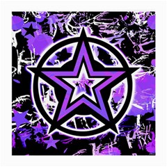 Purple Star Medium Glasses Cloth (2 Sides) from ZippyPress Front