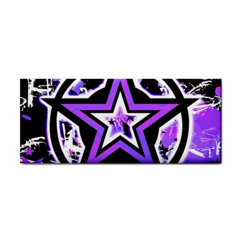 Purple Star Hand Towel from ZippyPress Front