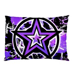 Purple Star Pillow Case (Two Sides) from ZippyPress Front