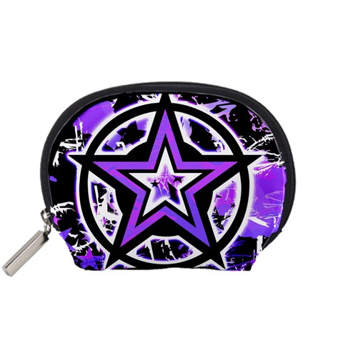 Purple Star Accessory Pouch (Small) from ZippyPress Front