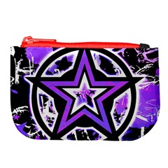 Purple Star Large Coin Purse from ZippyPress Front