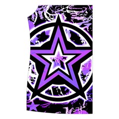 Purple Star Women s Button Up Vest from ZippyPress Front Right