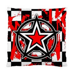 Star Checkerboard Splatter Standard Cushion Case (Two Sides) from ZippyPress Front