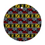Rectangles and other shapes pattern                                    Ornament (Round)
