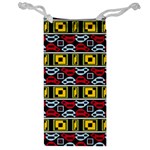 Rectangles and other shapes pattern                                    Jewelry Bag