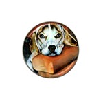 Lazy Lucy Beagle Hat Clip Ball Marker
