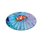 Serenity Clown and Anemone Sticker Oval (100 pack)