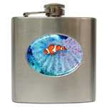 Serenity Clown and Anemone Hip Flask (6 oz)