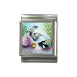 Angel Fish and Neon Aquarium Italian Charm (13mm)