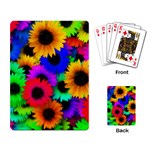 Colorful sunflowers                                                   Playing Cards Single Design