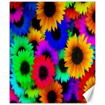 Colorful sunflowers                                                   Canvas 8  x 10 