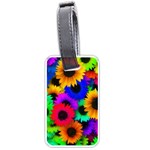Colorful sunflowers                                                   Luggage Tag (one side)