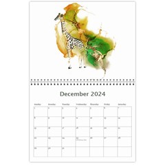 Fantastic Animals Wall Calendar 11 x 8.5 (12 Dec 2024