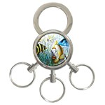 Bubba Fish and Friends Aquarium 3-Ring Key Chain