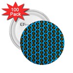 0059 Comic Head Bothered Smiley Pattern 2.25  Buttons (100 pack) 