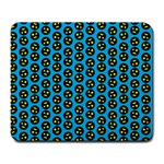 0059 Comic Head Bothered Smiley Pattern Large Mousepads