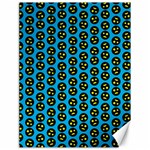 0059 Comic Head Bothered Smiley Pattern Canvas 18  x 24 