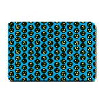 0059 Comic Head Bothered Smiley Pattern Small Doormat 