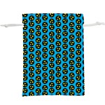 0059 Comic Head Bothered Smiley Pattern  Lightweight Drawstring Pouch (XL)