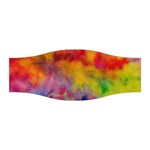 Colorful watercolors texture                                                    Stretchable Headband