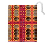 Shapes in retro colors2                                                       Drawstring Pouch (5XL)