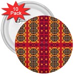 Shapes in retro colors2                                                           3  Button (10 pack)