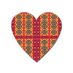 Shapes in retro colors2                                                           Magnet (Heart)