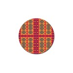 Shapes in retro colors2                                                           Golf Ball Marker (4 pack)
