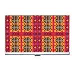 Shapes in retro colors2                                                           Business Card Holder