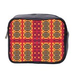 Shapes in retro colors2                                                           Mini Toiletries Bag (Two Sides)