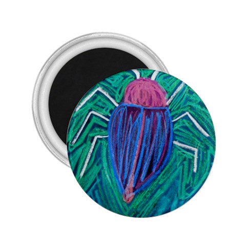 Big Green Bug  2.25  Magnet from ZippyPress Front