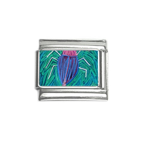 Big Green Bug  Italian Charm (9mm) from ZippyPress Front